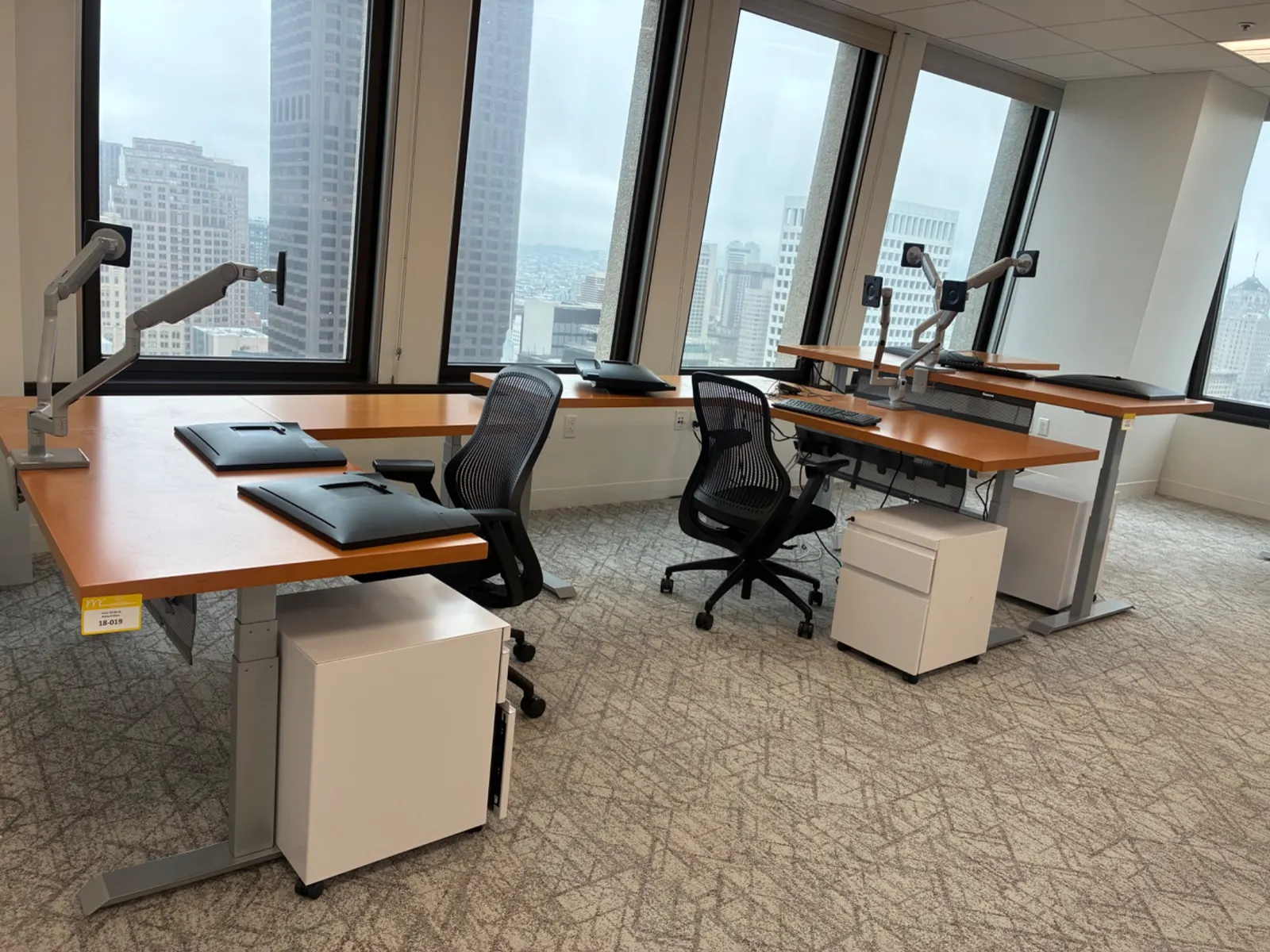 Office workstations scheduled for removal
