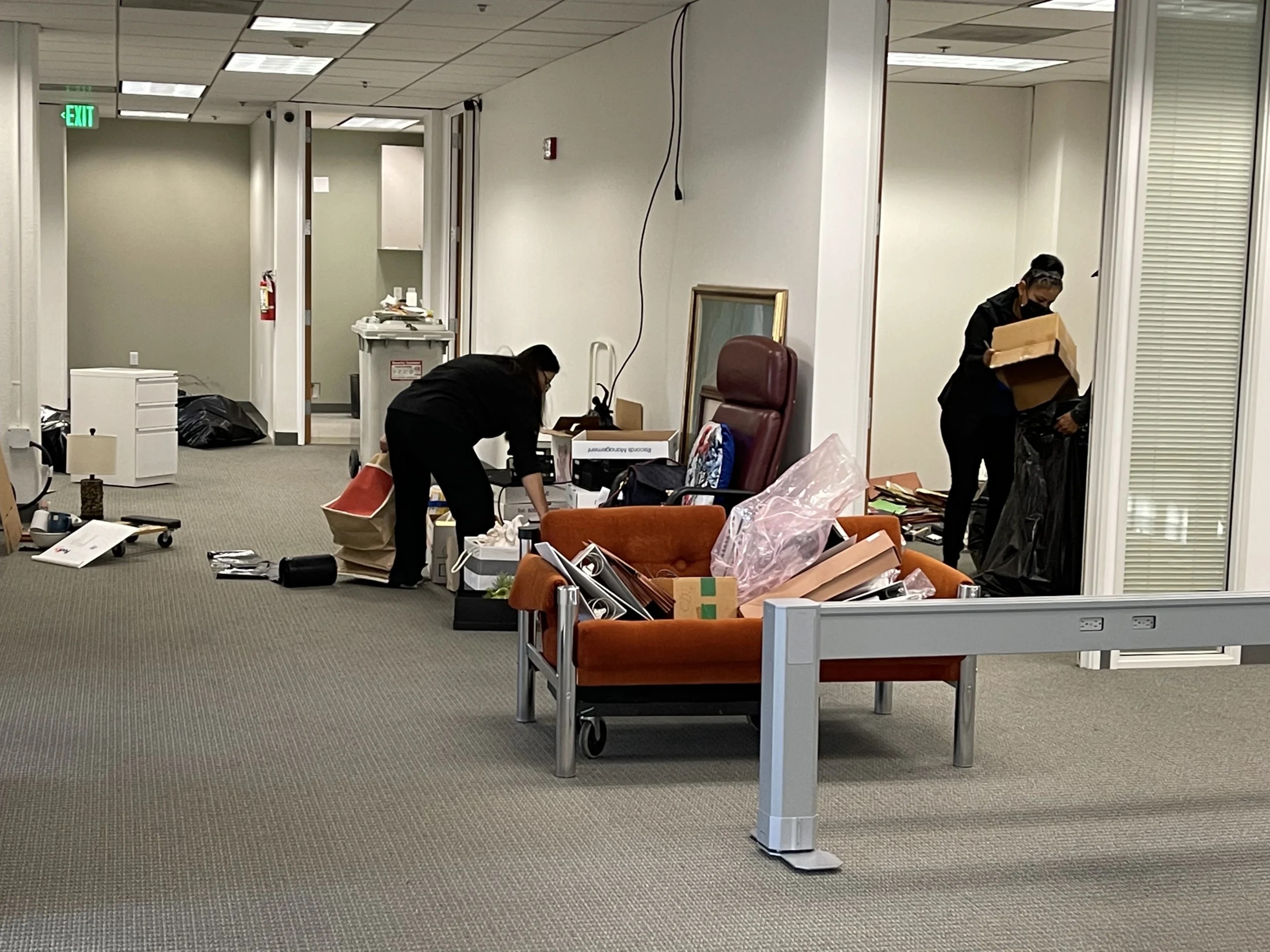 Commercial junk removal project completed by All Bay Area Junk Removal in the SF Bay Area